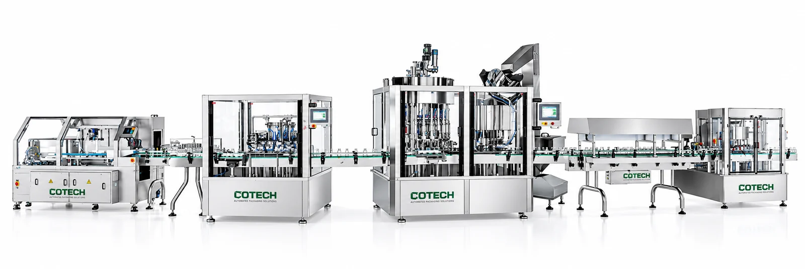 COTECH liquid bottle filling and capping equipment
