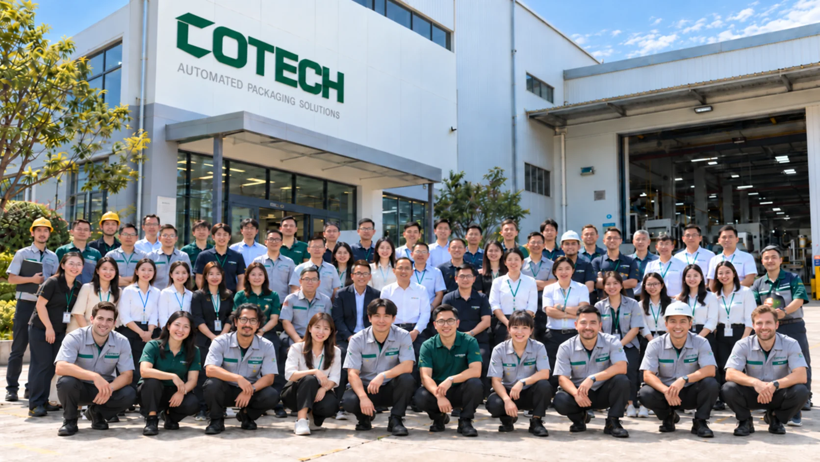 COTECH team at its factory